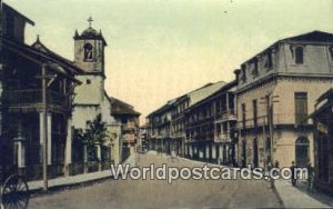 A Street, Chief City Colon Republic of Panama Unused 