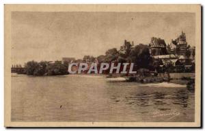 Old Postcard Durtal Dormouse and the castle