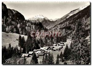 Modern Postcard From Morzine Village D & # 39Ardent And Roc D & # 39Enfer