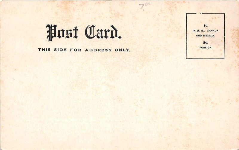 J29/ Berwick Pennsylvania Postcard c1910 Old Bridge Piers River 342