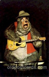 The country bear jamboree Disney Unused 