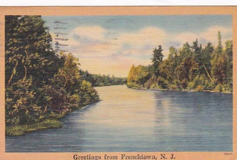 New Jersey Greetings From Frenchtown 1947