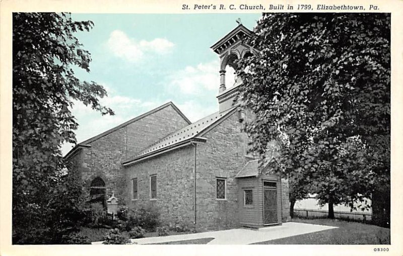St. Peter's R. C. Church Elizabethtown, Pennsylvania PA  