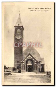 Rouen Postcard Ancient Church of St. John Eudes Cite firs