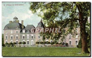 Old Postcard Cheverny Chateau