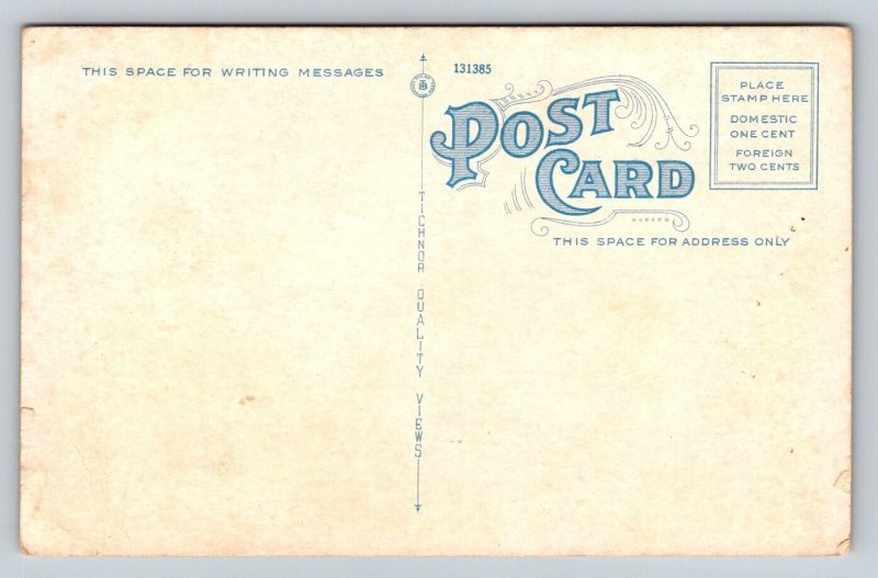 Beavertail Lighthouse  Jamestown  Rhode Island  Postcard