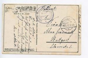 Germany Military Scene Feldpost Die Attacke Postcard