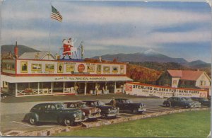 Postcard Sterling Alaska Fur Game Farms Lake Placid NY