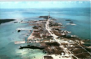 Chrome AERIAL VIEW Key West Florida FL AH8814