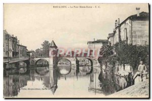 Old Postcard Bar le Duc Le Pont Notre Dame Children Horse