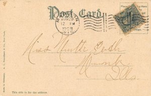 LPS46 MADISON Wisconsin Post Office Postcard