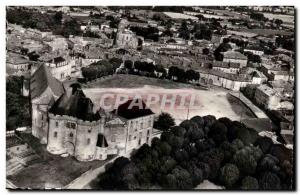 Old Postcard Barbezieux The Castle View Aerienne