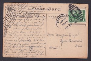 UNITED STATES, Postcard, Baseball Humour, Nailed At Second