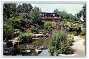 c1960's A Section of Rock Gardens & Tea House Hamilton Ontario Canada Postcard 