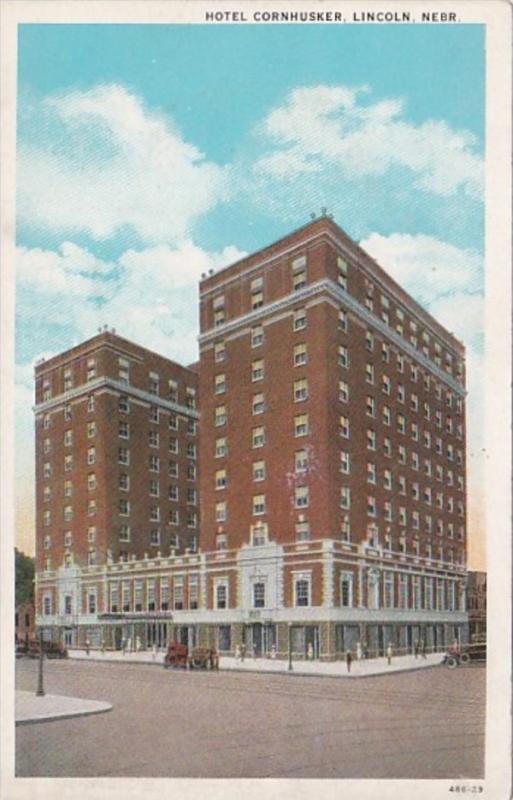 Omaha Lincoln Hotel Cornhusker Curteich