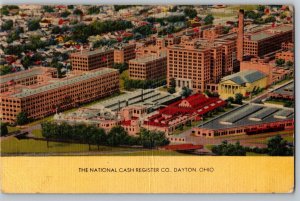 The National Cash Register Co Offices Factory Buildings Dayton OH C1940 Postcard