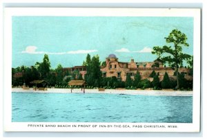 1920s Inn-By-The-Sea Pass Christian, Mississippi Postcard P181