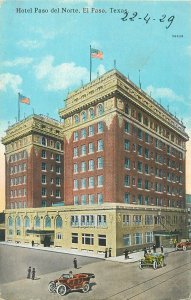 United States El Paso Texas Hotel Paso del Norte 1929 