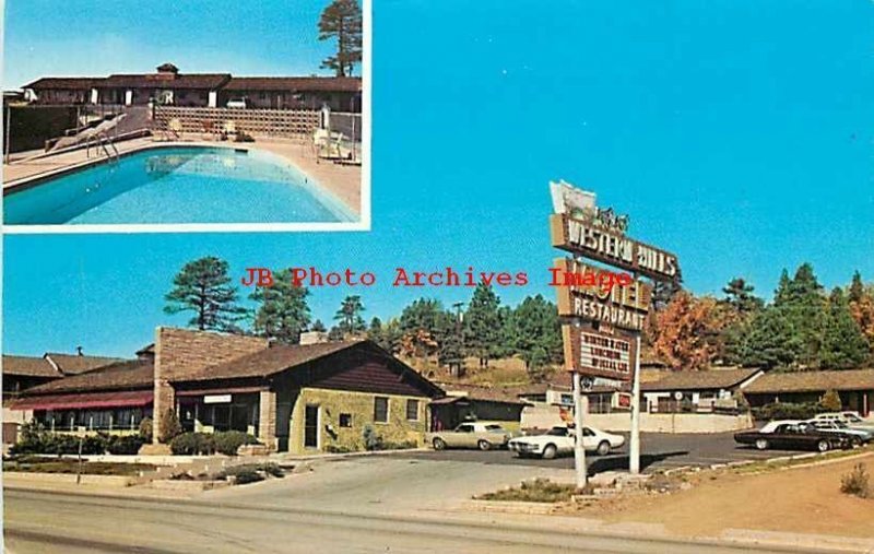 AZ, Flagstaff, Arizona, Western Hills Motor Hotel, Swimming Pool, DP No 70286C