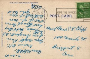 Mark Twains Study Quarry Farm East Hill Elmira NY Posted Vintage Linen Post Card