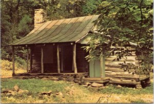 Postcard VA  Luray - Corbin Cabin, Shenandoah National Park