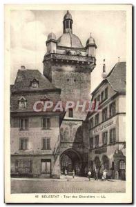 VINTAGE POSTCARD Selestat Turn Of the Knights