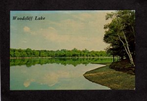 NJ View Woodcliff Lake Bergen County Park Ridge Hillsdale New Jersey Postcard