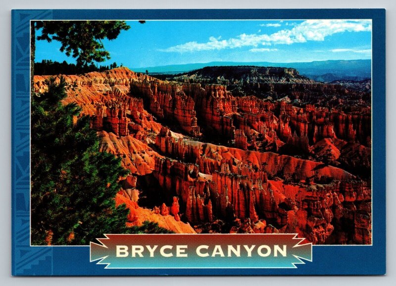 Boat Mesa Bryce Canyon National Park Utah Vintage Unposted Postcard