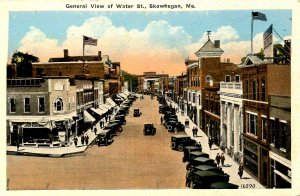 ME - Skowhegan. Water Street