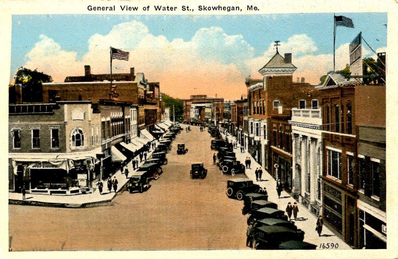 ME - Skowhegan. Water Street