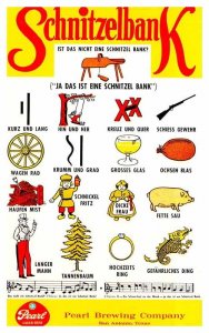 Postcard ADVERTISING SCENE San Antonio Texas TX AR0410