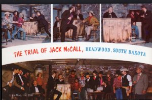 3620) South Dakota DEADWOOD MultiView The Trial of Jack McCall - Chrome