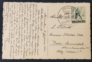 GERMAN EMPIRE THIRD 3rd REICH PROPAGANDA - ADOLF HITLER BENITO MUSSOLINI