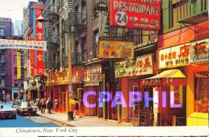 Postcard Modern PELL STREET
Chinatown, New York City China