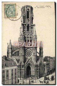 Old Postcard Lille The Church of the Sacred Heart