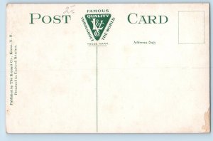 West Swanzey New Hampshire Postcard Denman Thompson His Residence c1910 Vintage