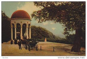 Tempel Auf Dem Neroberg, Horse Cart, Wiesbaden (Hesse), Germany, 1900-1910s