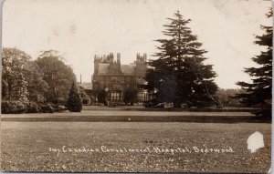 Canadian Convalescent Hospital Bearwood Berkshire England Postcard H33 *as is