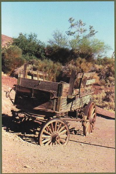 Old Wagon True Symbol Of Westward Migration Barstow California