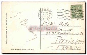 Postcard Fancy Old Boat