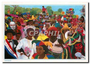 Postcard Images Modern Caribbean Carnival Emilia Drawing