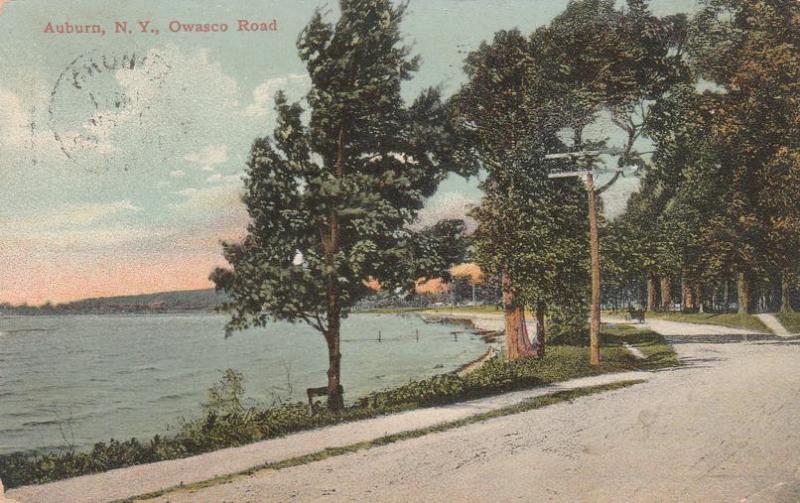 Owasco Lake Road - Auburn NY, New York - pm 1908 - DB