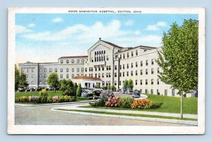 Good Samaritan Hospital Dayton Ohio OH UNP Linen Postcard O1