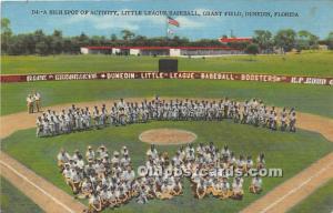 High Spot of Activity, Little League Baseball, Grant Field Dunedin, Florida, ...