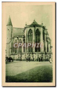 Epinal Old Postcard Church of Saint Maurice