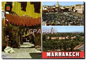 Morocco Morocco Postcard Modern Various aspects