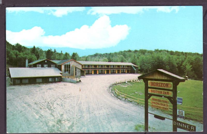 Horizon Motor Inn Wilmington VT Post Card PC2311