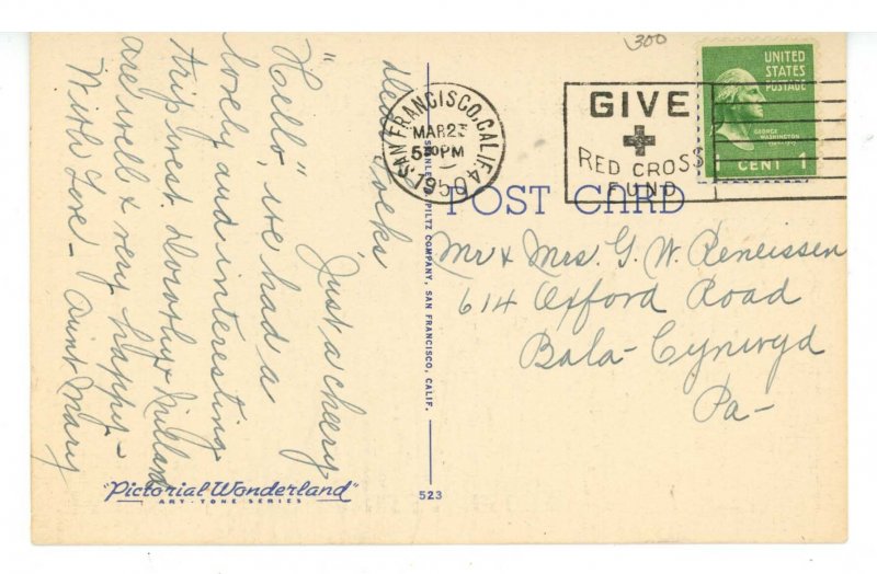 Large Letter - California