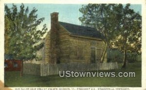Old Tailor Shop Used  - Greenville, Tennessee TN Postcard