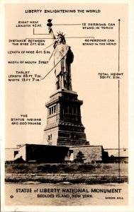 New York City Statue Of Liberty With Specifications Real Photo